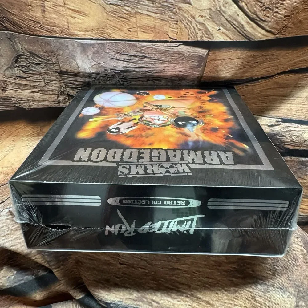 Worms Armageddon Collectors Edition Game Boy Color GBC New Sealed Limited Run